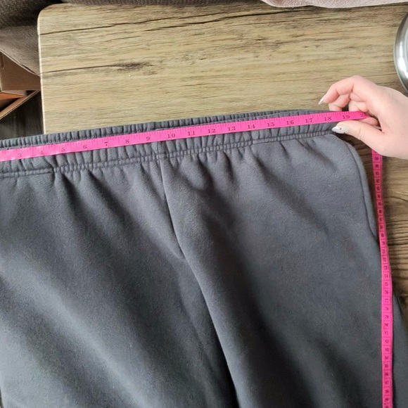 Edikted Bonney Bow Detail Sweatpants Dark Grey L - Picture 9 of 14